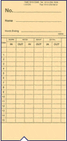 Clock Card 10600 Clock Card 10600