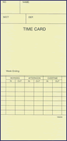 Clock Card 106456 Clock Card 106456