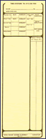 Clock Card 84171 Clock Card 84171