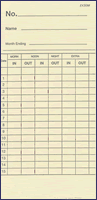 Clock Card EX30 Clock Card EX30